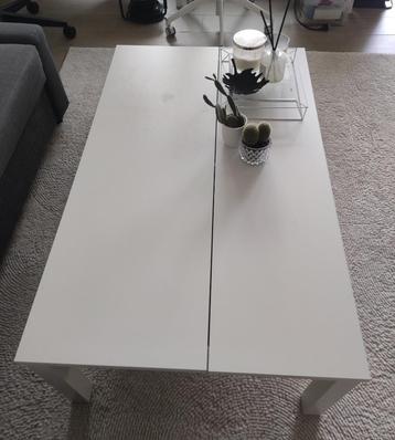 Verstelbare salontafel 115x70 met opbergvak beschikbaar voor biedingen