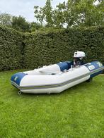 Zodiac bootje met Yamaha 5pk motor, Ophalen, Hout, Benzine, Minder dan 70 pk