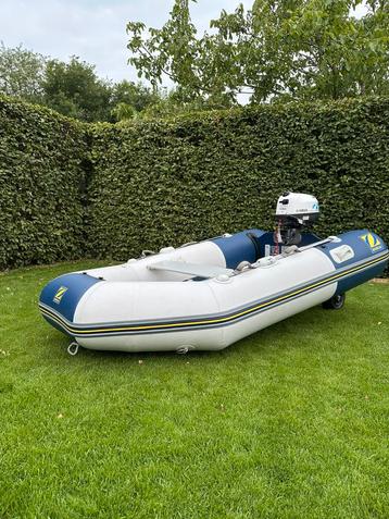 Zodiac bootje met Yamaha 5pk motor beschikbaar voor biedingen