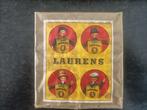 paquet d'allumettes Laurens (cigarettes publicitaires pour l, Enlèvement, Utilisé