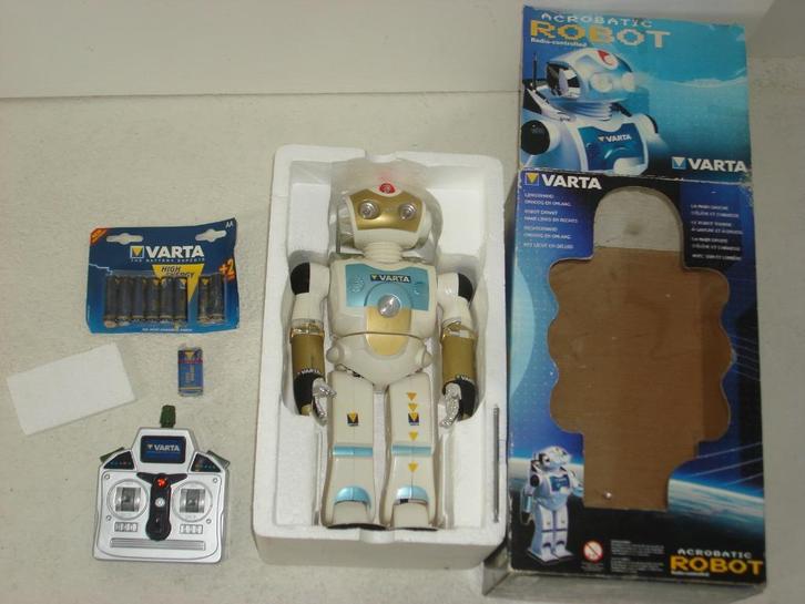 VARTA-robot, nieuw in doos met batterijen nog steeds niet ui, Antiek en Kunst, Antiek | Speelgoed, Ophalen of Verzenden