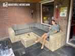 Steigerhouten Loungeset Loungebank Tuinmeubelen Tuinset Bank, Tuin en Terras, Verzenden, Steigerhout, Nieuw, Eettafel