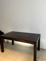 Houten tafel, Huis en Inrichting, Tafels | Eettafels, Ophalen, Zo goed als nieuw