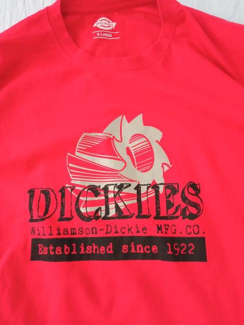 Dickies T Shirt Mt X Large nieuw nooit gedragen, Kleding | Heren, T-shirts, Nieuw, Rood, Ophalen of Verzenden