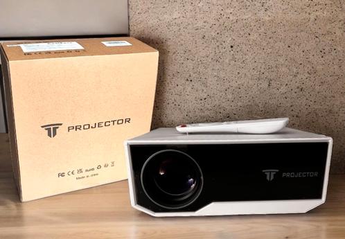 Vidéoprojecteur Home Cinéma WiFi Bluetooth Android iOS TV, Audio, Tv en Foto, Beamers, Nieuw, Full HD (1080), Ophalen of Verzenden