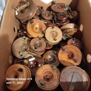 30 houten rollen beschikbaar voor biedingen