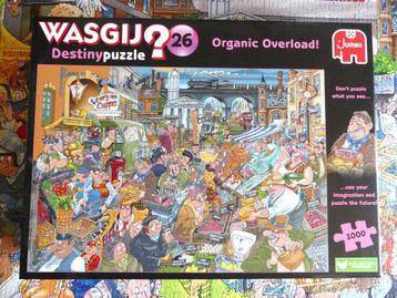 Puzzel Jumbo WASGIJ Destiny puzzle - Organic Overload ! beschikbaar voor biedingen