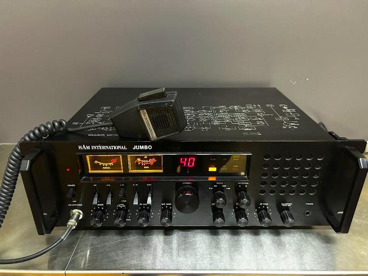 Ham International Jumbo 120CH, Télécoms, Émetteurs & Récepteurs, Utilisé, Émetteur et Récepteur, Enlèvement