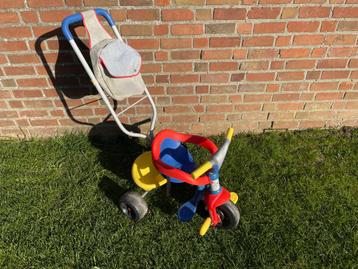  Smoby Be Move Blauw - Driewieler met duwstang  beschikbaar voor biedingen