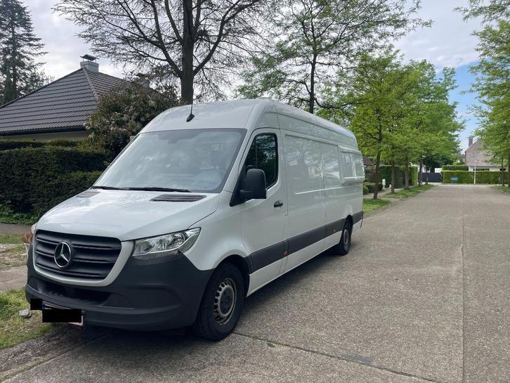 Unieke zelfbouw Mercedes Sprinter campervan (lichte vracht), Caravans en Kamperen, Mobilhomes, Particulier, tot en met 2, Buscamper of Camperbus