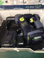 Festool BHC 18 klopboormachine +accu's 4Ah bluetooth., Minder dan 400 watt, Gebruikt, Ophalen of Verzenden, Variabele snelheid