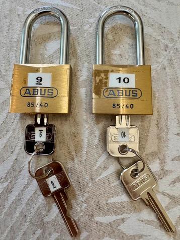 Abus twee zware hangsloten 85/40 beschikbaar voor biedingen
