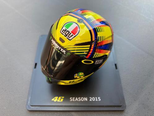 Valentino Rossi 1:5 helm 2015 Yamaha YZR-M1 MotoGP, Verzamelen, Automerken, Motoren en Formule 1, Nieuw, Motoren, Ophalen of Verzenden