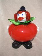 Murano glazen clown mister Tomatto, Antiquités & Art, Enlèvement
