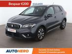 Suzuki SX4 1.4 BoosterJet Comfort+ 4x4 (bj 2018, automaat), Auto's, Automaat, Gebruikt, Zwart, Leder
