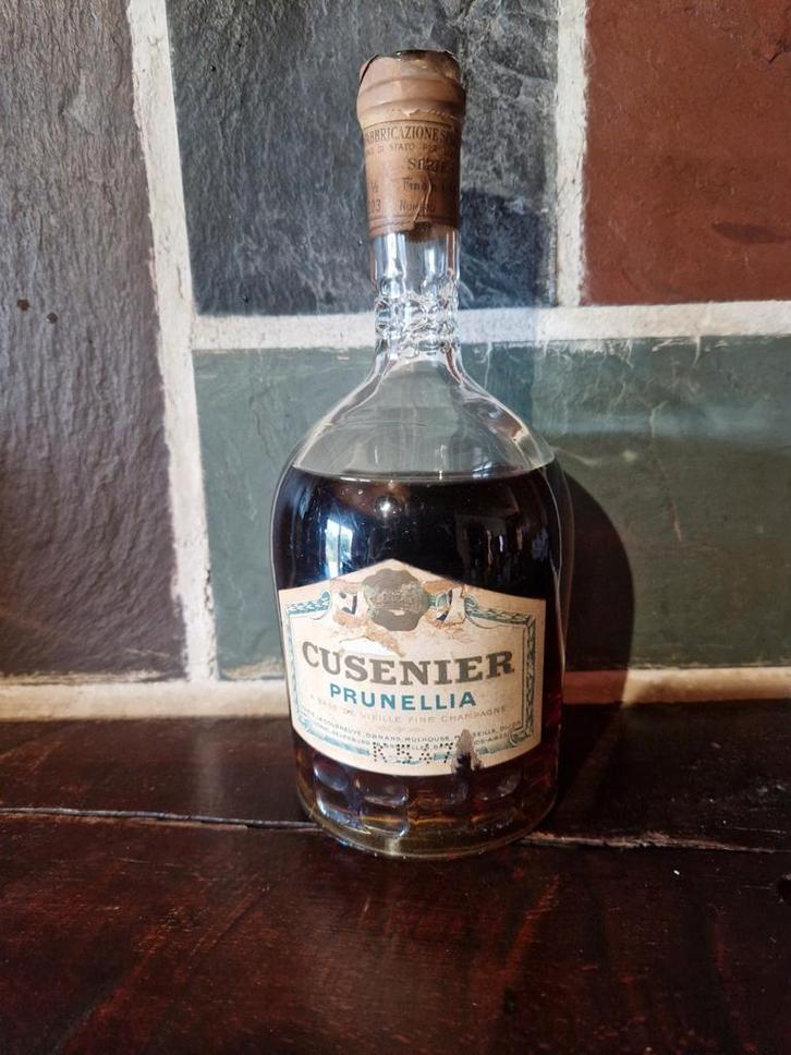 Oude Cisenier Prunella-likeur 1940/50, Verzamelen, Wijnen, Nieuw, Ophalen of Verzenden