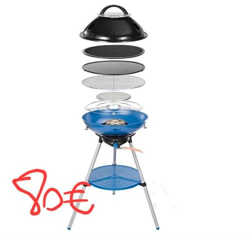 BBQ CAMPINAZ PARTYGRILL 600, Caravans en Kamperen, Kampeeraccessoires, Zo goed als nieuw, Ophalen