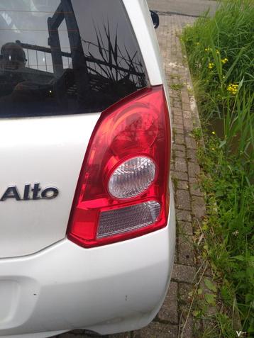 Suzuki Alto 2010 achter bumper wit