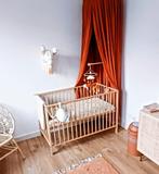 Houten ledikant, Kinderen en Baby's, Ophalen, Gebruikt, Ledikant
