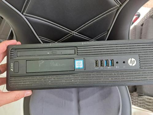 HP z240 compact workstation, Computers en Software, Desktop Pc's, Gebruikt, 3 tot 4 Ghz, SSD, 16 GB, Met videokaart, Ophalen