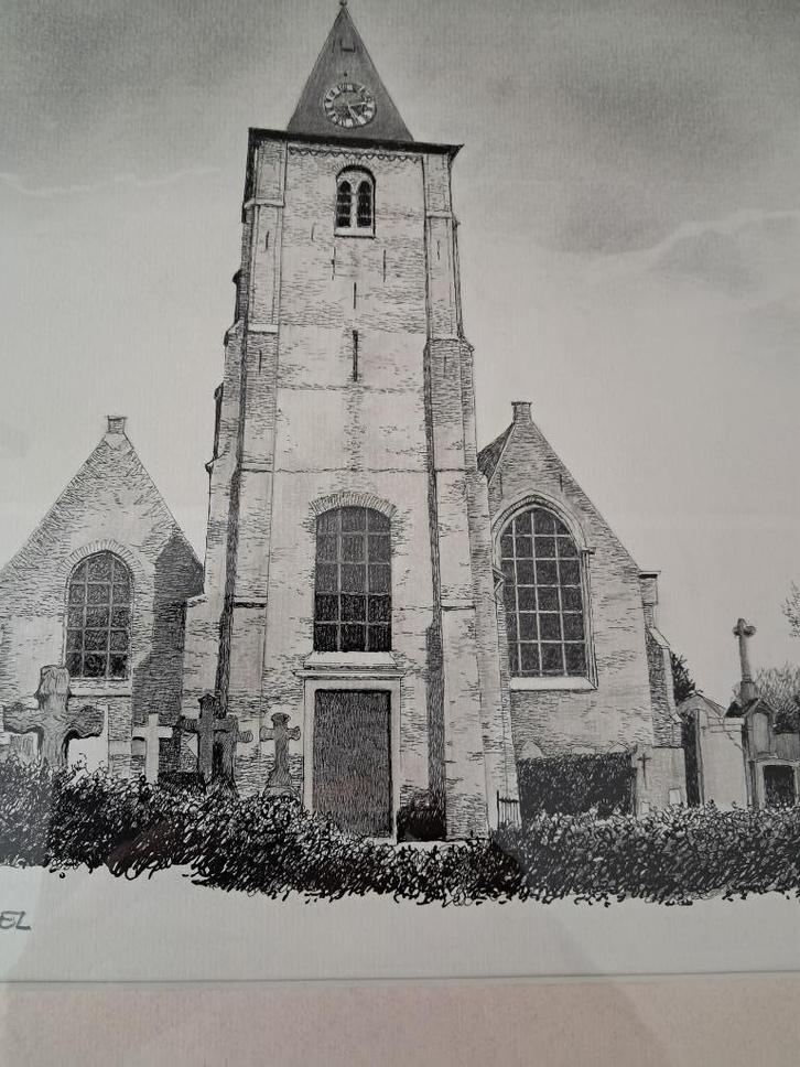 Origineel kunstwerk Nolle Versyp, Huis en Inrichting, Woonaccessoires | Wanddecoraties, Zo goed als nieuw, Ophalen