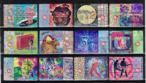 Postzegels uit Australie - K 4916 - rockmuziek, Postzegels en Munten, Postzegels | Oceanië, Gestempeld, Verzenden