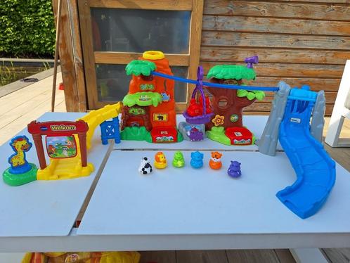 Vtech zoef zoef Dieren Avonturenjungle, Kinderen en Baby's, Speelgoed | Vtech, Zo goed als nieuw, 2 tot 4 jaar, Ophalen