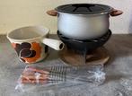 Set à fondue, Enlèvement, Comme neuf, Brûleur, Service à fondue