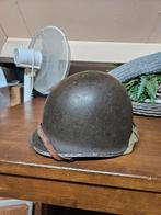 Us ww2 m1 fixed bale helm, Verzamelen, Ophalen of Verzenden