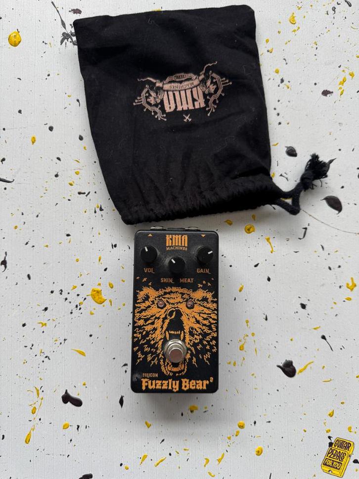 KMA Audio Machines Fuzzly Bear 2, Muziek en Instrumenten, Effecten, Zo goed als nieuw, Distortion, Overdrive of Fuzz, Ophalen of Verzenden