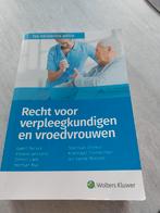 Recht voor verpleegkundigen en vroedvrouwen 2019, Boeken, Ophalen of Verzenden