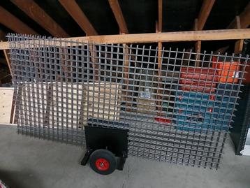 Inox betonnetten  beschikbaar voor biedingen