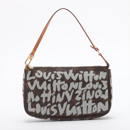 Louis Vuitton Graffiti etui, Handtassen en Accessoires, Tassen | Damestassen, Gebruikt, Handtas, Wit, Ophalen of Verzenden