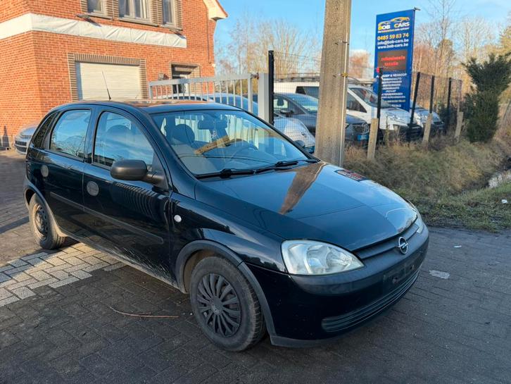 Opel Corsa 1.2i* benzine 170dkm 5 deurs, Auto's, Opel, Bedrijf, Te koop, Corsa, Benzine, Stadsauto, 5 deurs, Handgeschakeld, Zwart
