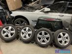 VW GOLF 6 Velgen met banden 16 inch 205 55 16 inch 5x112, Auto-onderdelen, Banden en Velgen, Gebruikt, Band(en)