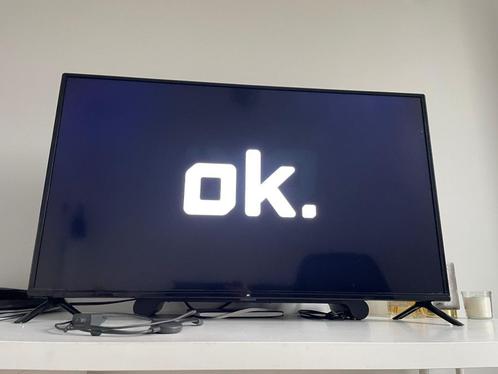 TV - OK. LED ODL 40850FC-TB + Chromecast, Audio, Tv en Foto, Televisies, Zo goed als nieuw, LED, 100 cm of meer, Full HD (1080p)