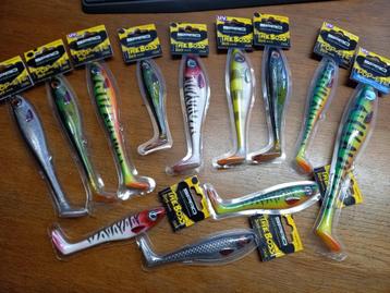 Set van 12x SPRO Shads (Iris series) the Boss/Pop-Eye... beschikbaar voor biedingen