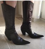 Bottes en cuir Vitello, Enlèvement, Comme neuf