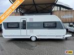 Hobby Excellent 560 CFE 2019 Mover,Airco,Ruim!, Caravans en Kamperen, Rondzit, Schokbreker, Particulier, 5 tot 6 meter