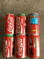 Coca-Cola 6 verschillende Belgische blikjes, Enlèvement ou Envoi, Utilisé, Emballage