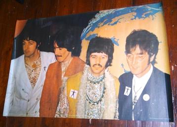 Beatles poster 1970 - uitstekende staat