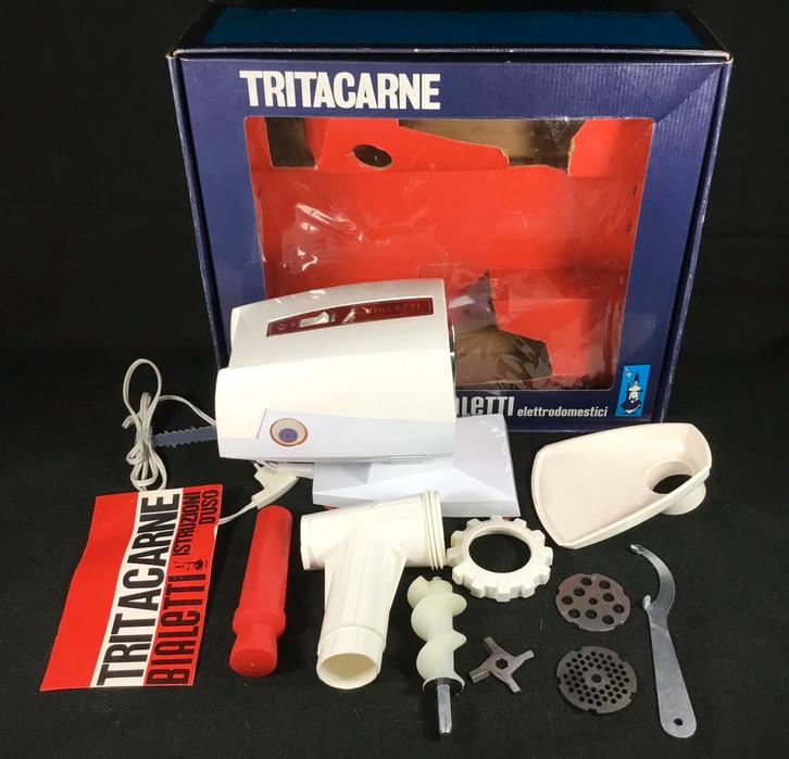 Bialetti Tritacarne vleeshakmolen, Verzamelen, Retro, Huis en Inrichting, Ophalen of Verzenden