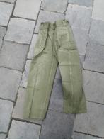 BELGIQUE - ABL - PANTALON DE BATTLE DRESS TOILE 1961, Collections, Enlèvement ou Envoi, Armée de terre, Vêtements ou Chaussures