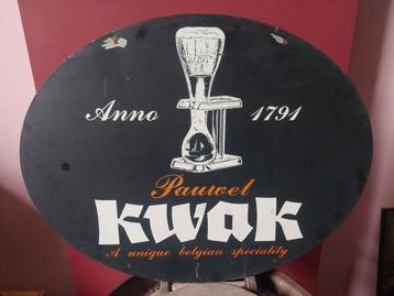 Plaque metal kwak beschikbaar voor biedingen