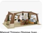 Caravane pliante remorque Trigano, Caravanes & Camping, Enlèvement, Comme neuf, Jusqu'à 6