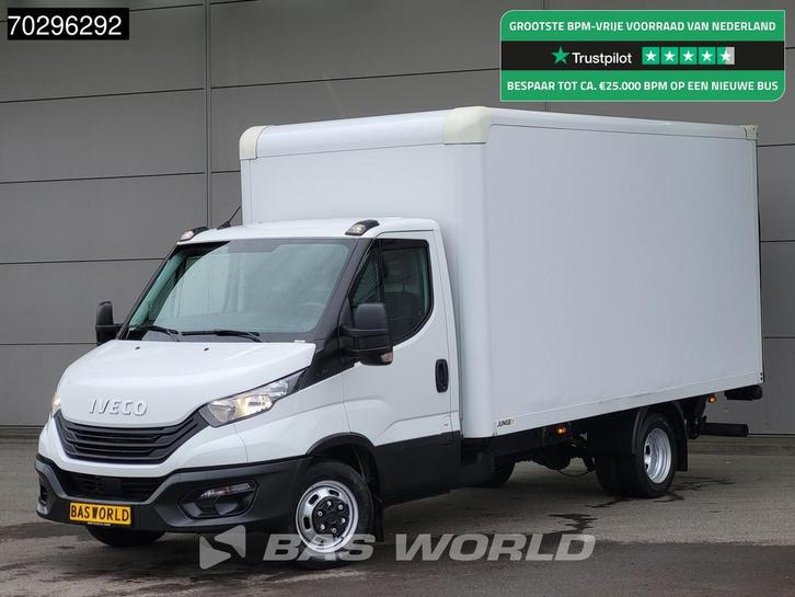 Iveco Daily 35C16 Laadklep Bakwagen Dubbellucht 160PK Airco, Auto's, Bestelwagens en Lichte vracht, Bedrijf, Te koop, Airconditioning
