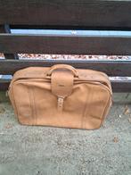 Een vintage licht bruine  reis koffer, in goede conditie., Ophalen, Gebruikt, 45 tot 55 cm, Slot