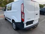Ford Transit Custom BESTELWAGEN DUBBEL CABINE MET GARANTIE, Stof, Euro 6, 4 cilinders, Wit