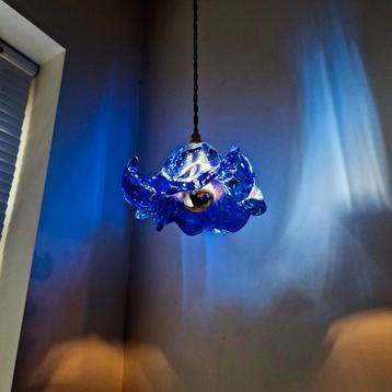 Vintage Murano glazen hanglamp., Antiek en Kunst, Ophalen of Verzenden