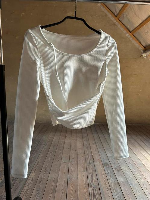 Topje wit maat S, Kleding | Dames, Topjes, Zo goed als nieuw, Maat 36 (S), Wit, Ophalen